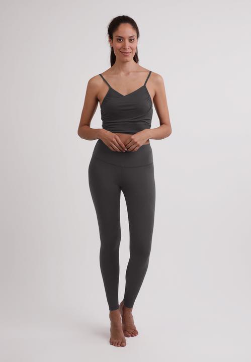 Actual product image Cash-Mere Yoga Top mit gekreuztem Rücken in Bambus (XL)