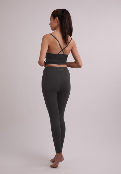 Actual product image Cash-Mere Yoga Top mit gekreuztem Rücken in Bambus (XL)