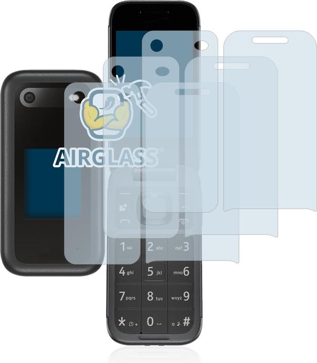 Produktbild BROTECT AirGlass Panzerglasfolie (3 Stück, Nokia 2660 Flip)
