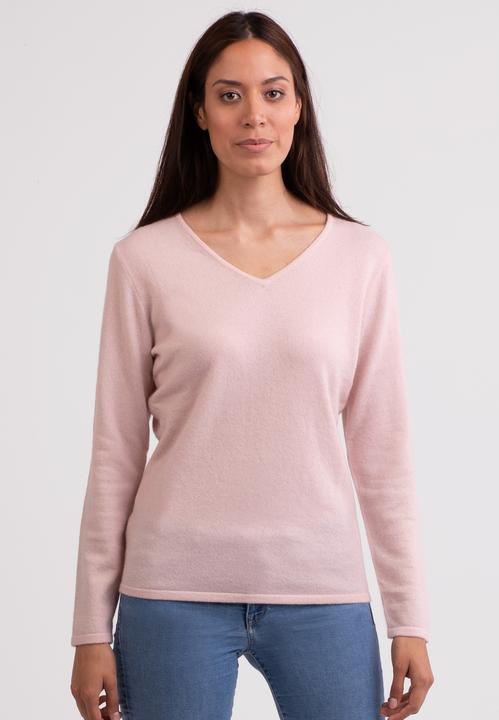 Cash-Mere Kaschmir V-Ausschnitt Pullover