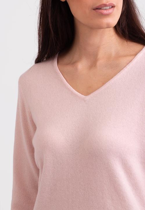 Actual product image Cash-Mere Kaschmir V-Ausschnitt Pullover (XS)