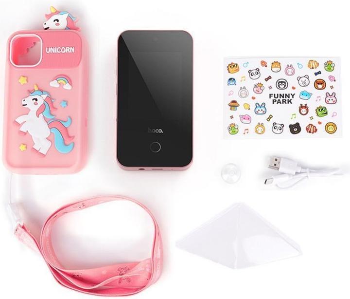Productafbeelding Hoco Headphone with microphone gaming phone for kids 2,8" Y103 pink