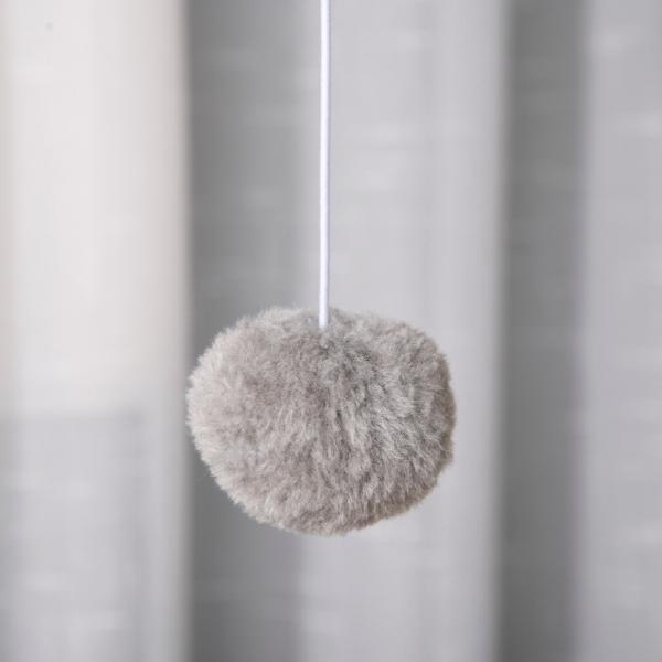 Produktbild PawHut Katzenbaum mit Katzenhöhle (120 cm, Hellgrau)