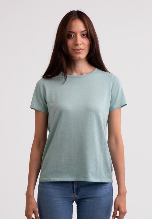 Cash-Mere Kaschmir T-Shirt mit Rundhals