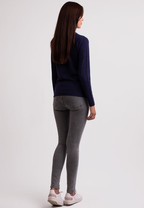 Actual product image Cash-Mere Seide Kaschmir V-Ausschnitt Pullover (XL)