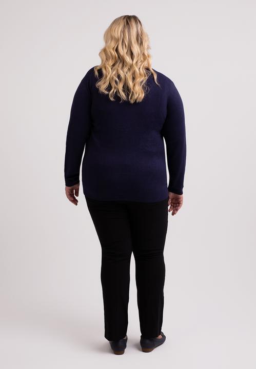 Actual product image Cash-Mere Seide Kaschmir V-Ausschnitt Pullover (3XL)