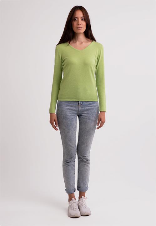 Produktbild Cash-Mere Recycelter Kaschmir V-Ausschnitt Pullover (XXL)