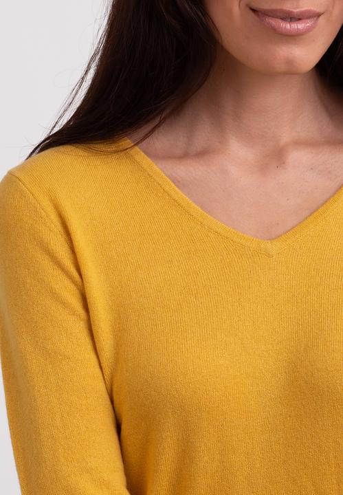 Immagine prodotto Cash-Mere Recycelter Kaschmir V-Ausschnitt Pullover (XL)