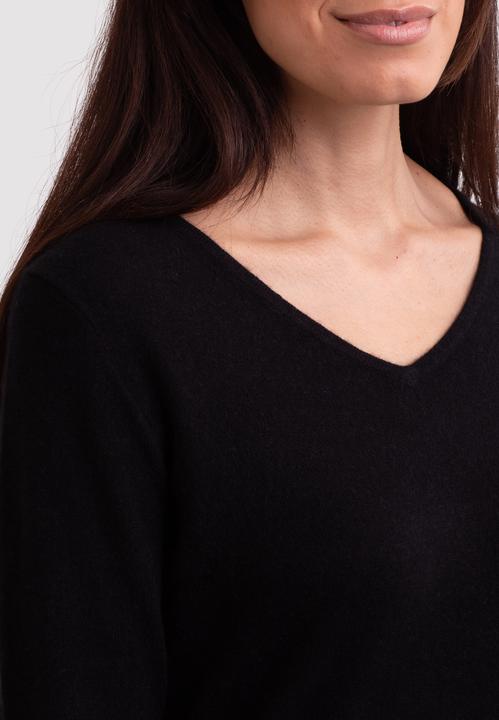 Immagine prodotto Cash-Mere Recycelter Kaschmir V-Ausschnitt Pullover (L)