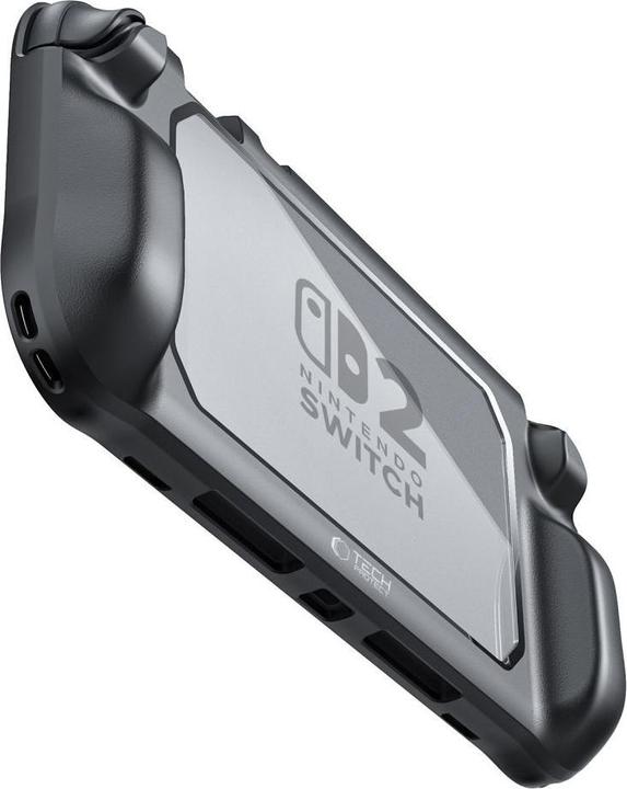Produktbild Tech-Protect MagMat-Hülle für Nintendo Switch 2, Schwarz und Transparent (Switch)