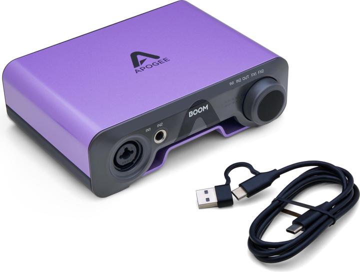 Produktbild Apogee BOOM USB-C 2x2 Audio Interface mit DSP (USB)