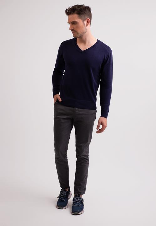 Actual product image Cash-Mere Kaschmir V-Ausschnitt Pullover (XXL)