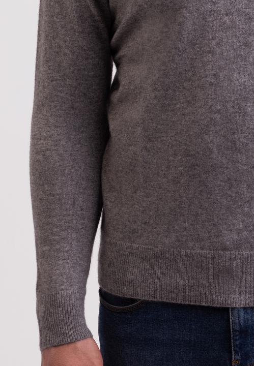 Actual product image Cash-Mere Recycelter Kaschmir V-Ausschnitt Pullover (L)