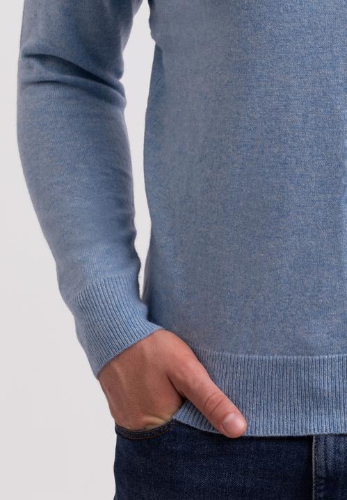 Actual product image Cash-Mere Recycelter Kaschmir V-Ausschnitt Pullover (M)
