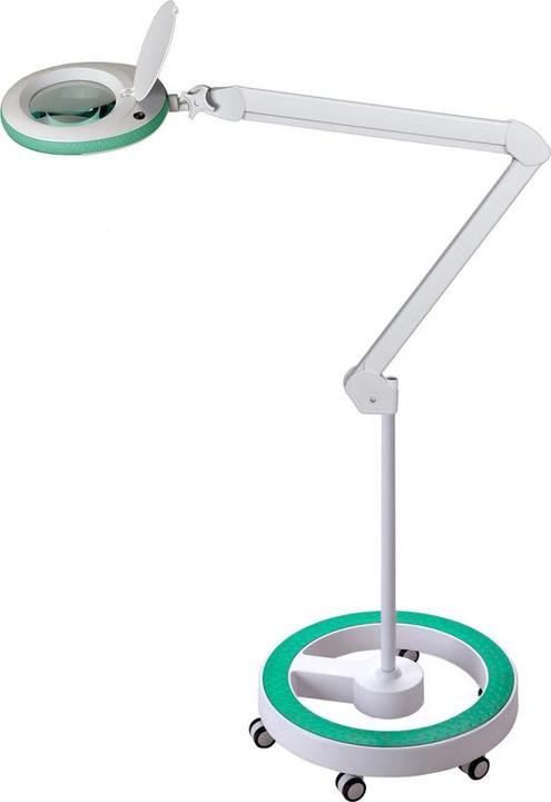 Produktbild Lumeno LED Lupenleuchte 721X-MKIII, inkl. Rollstativ 6159, 8 Dioptrien, grün (910 lm)