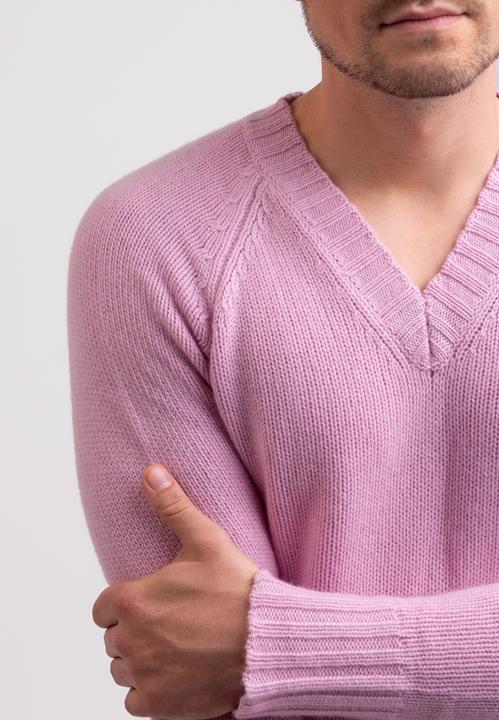 Immagine prodotto Cash-Mere Recycelter Kaschmir V-Ausschnitt Pullover (XL)