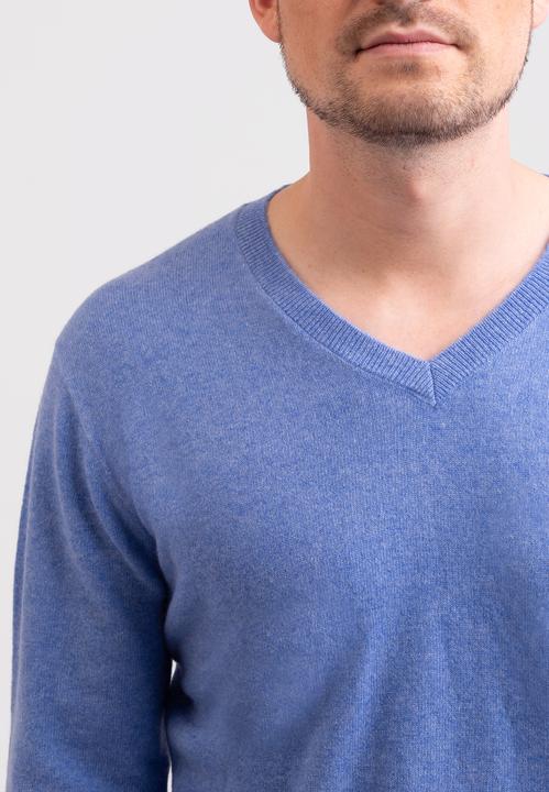 Actual product image Cash-Mere Kaschmir V-Ausschnitt Pullover (XL)