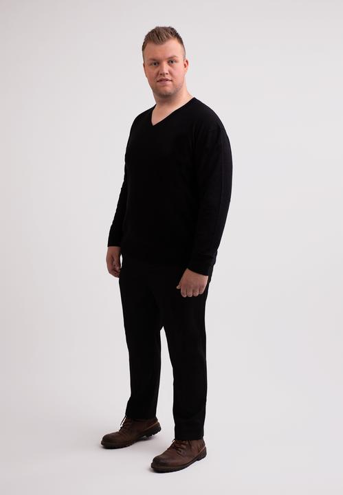 Actual product image Cash-Mere Kaschmir V-Ausschnitt Pullover (4XL)