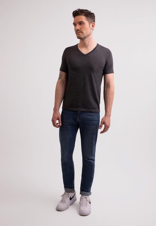 Image du produit Cash-Mere Kaschmir T-Shirt mit V-Ausschnitt (S)