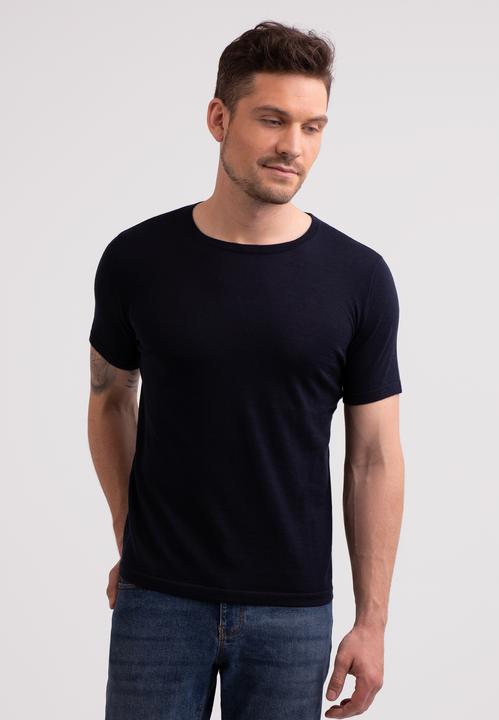 Cash-Mere Kaschmir T-Shirt mit Rundhals