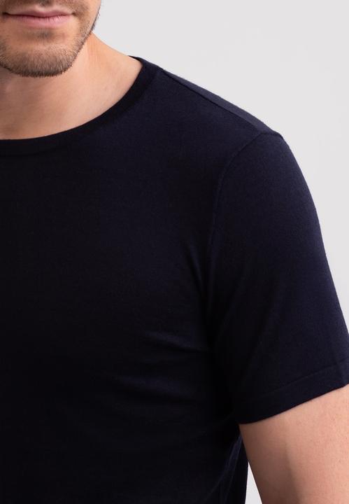 Actual product image Cash-Mere Kaschmir T-Shirt mit Rundhals (XXL)