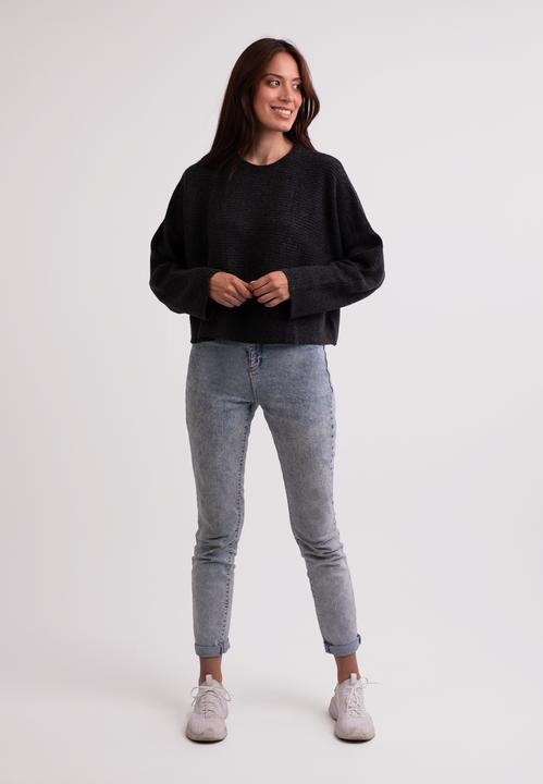 Immagine prodotto Cash-Mere Wolle Kaschmir Rundhals Pullover (S)