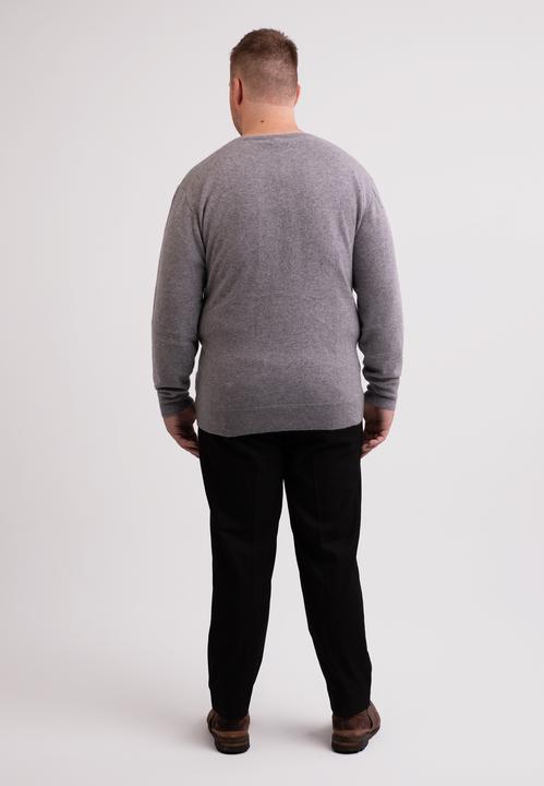 Actual product image Cash-Mere Kaschmir V-Ausschnitt Pullover (4XL)