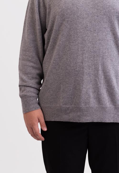 Actual product image Cash-Mere Kaschmir V-Ausschnitt Pullover (4XL)