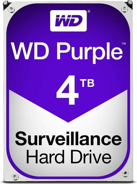 Actual product image WD HDD Purple Desktop 4 TB Bulk (4 TB, 3.5", CMR)
