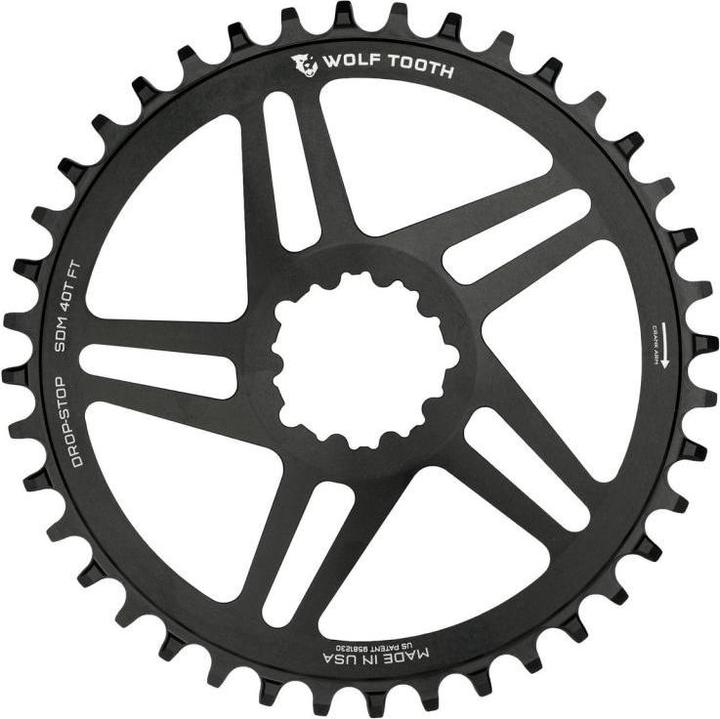 Produktbild Wolf Tooth SRAM Direct Mount Kettenblatt, Boost 52mm Kettenlinie/3mm Offset, 34 Z., black (34)