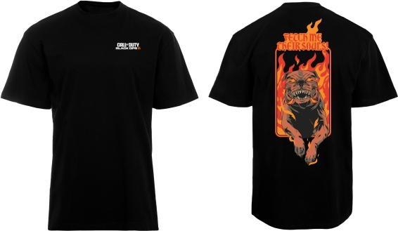 Dpi Merchandising Call of Duty: Black Ops 6 Oversize T-Shirt ""Hellhound"" Black