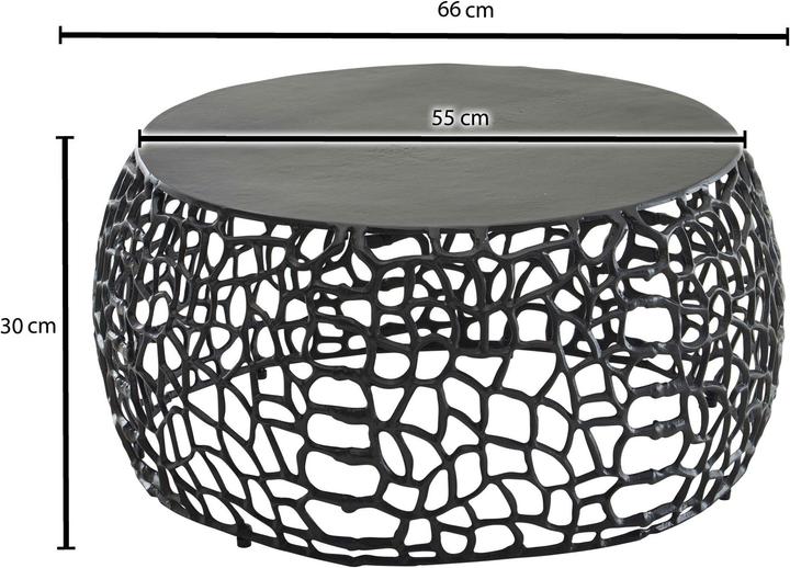 Actual product image Wohnling Metall (66 x 66 x 30 cm)
