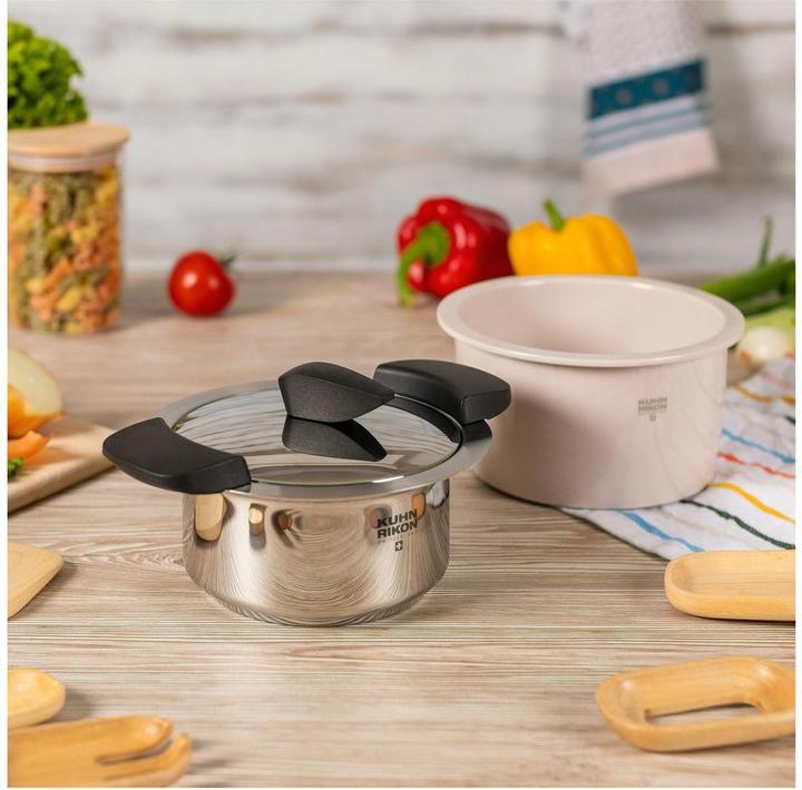 Produktbild Kuhn Rikon Hotpan (14 cm, Kochtopf, Edelstahl)