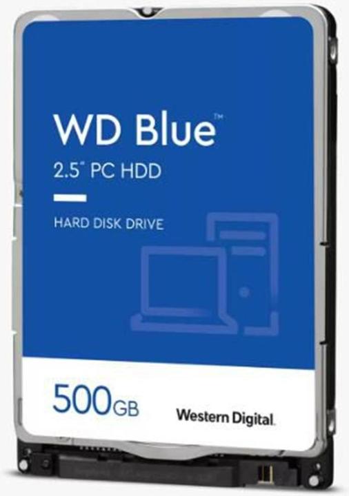 Image du produit WD Blue Mobile 500GB HDD SATA (0.50 To, 2.5")