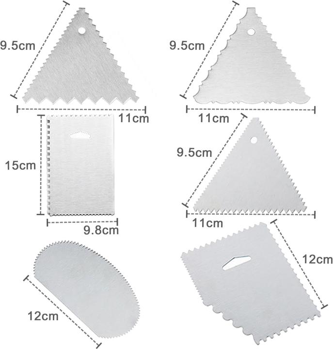 Produktbild Intirilife 9-teiliges Torten Set