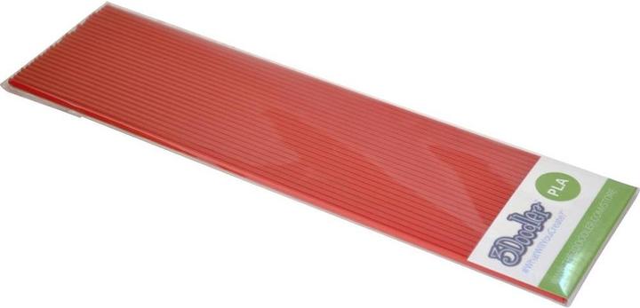 3Doodler Create+ Filament PLA rot 24 Stück"Chilli Pepper Red 24 Pack" (PLA, 1.75 mm, 63 g, Rot)