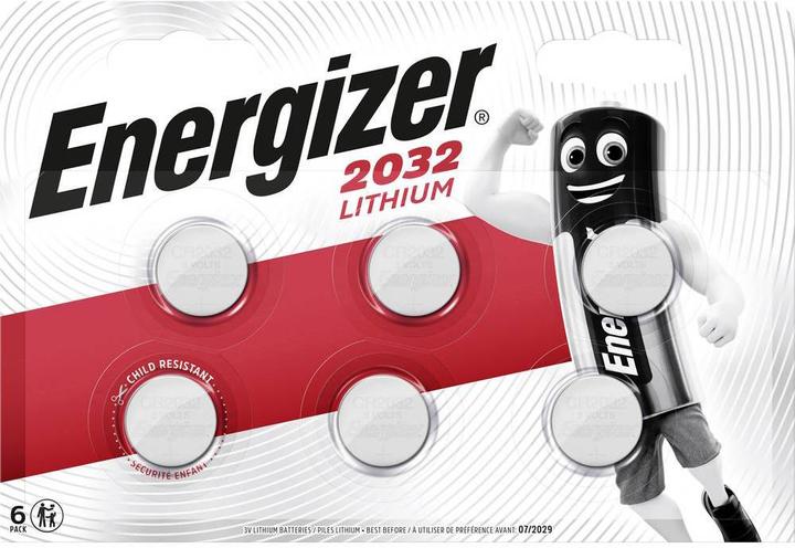 Produktbild Energizer CR2032 (6 Stk., CR2032, 235 mAh)
