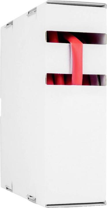 Produktbild Hongshang 211114328 Schrumpfschlauch ohne Kleber Rot 1.20 mm 0.60 mm Schrumpfrat (Kabeldurchlass, 1500 cm)