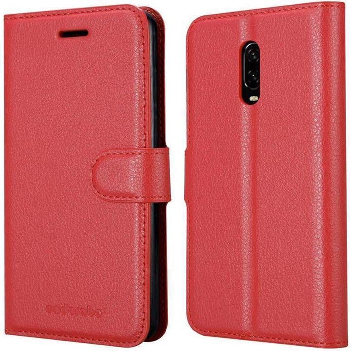 Actual product image Cadorabo Book with stand function cover (OnePlus 6T)