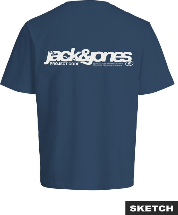 Produktbild Jack & Jones Plus Size Rückenprint T-shirt T-shirt (4XL)