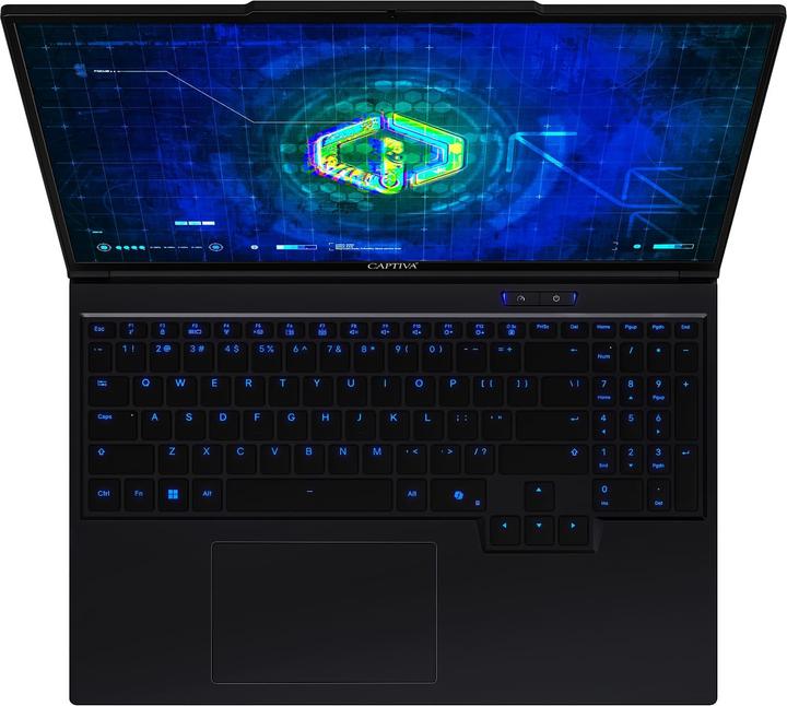 Actual product image Captiva Highend Gaming I92-175 Core i9 GeForce RTX 5070 (16", Intel Core i9-13900HX, 32 GB, 4000 GB, DE)