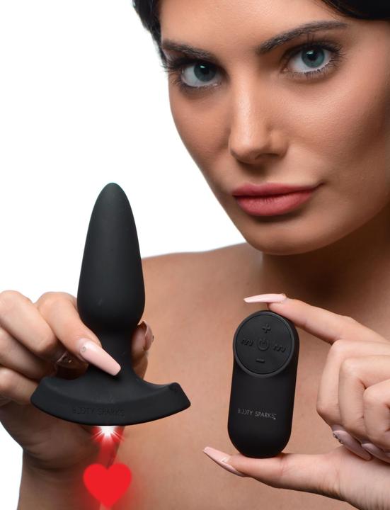 Immagine prodotto XR Brands Laser Heart Small Anal Plug w/ Remote Control