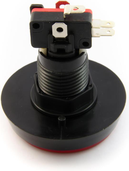 Immagine prodotto Purecrea Pulsante Arcade illuminato da 60 mm - Rosso