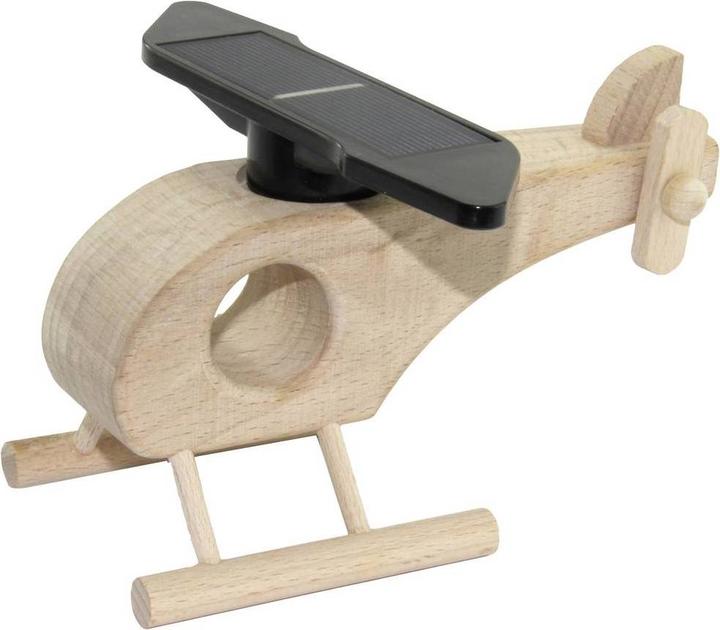 Actual product image Sol Expert Solar Wooden Helicopter