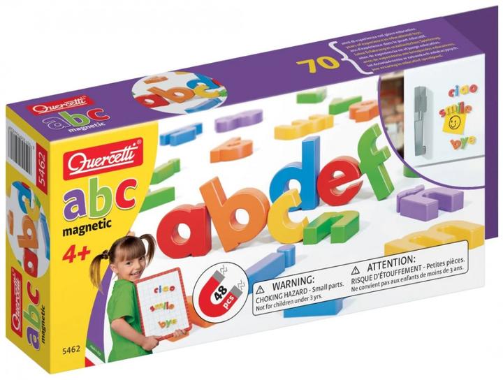 Produktbild Quercetti Kleine Magnetbuchstaben - polnische und deutsche Zeichen (48 x)