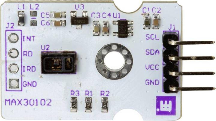 Immagine prodotto Whadda Sensore di frequenza cardiaca e ossigeno Max30102