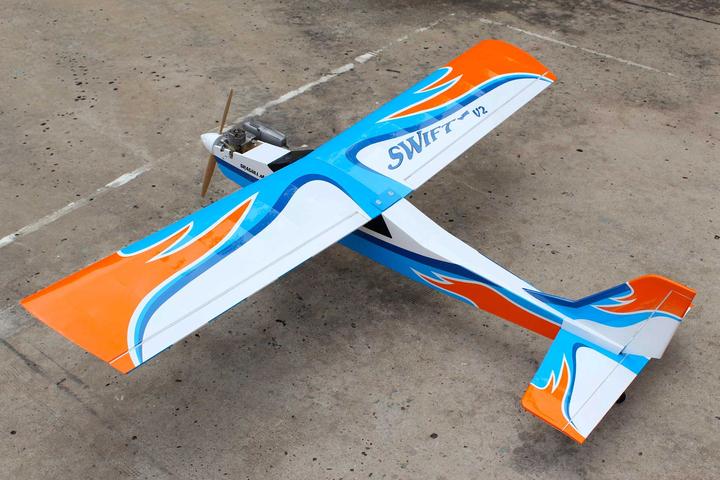 Actual product image Seagull Models SG-Models ) Swift V2 63" ARF Trainer 7-10cc / Electric (Multi motor)