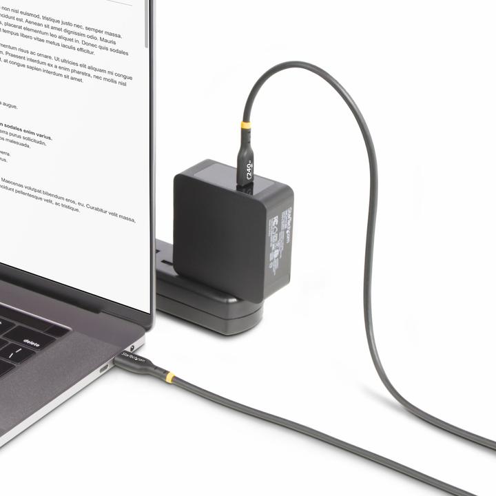 Image du produit StarTech CÂBLE DE CHARGE USB-C 240W PD (2 m, USB 2.0, 240 W)