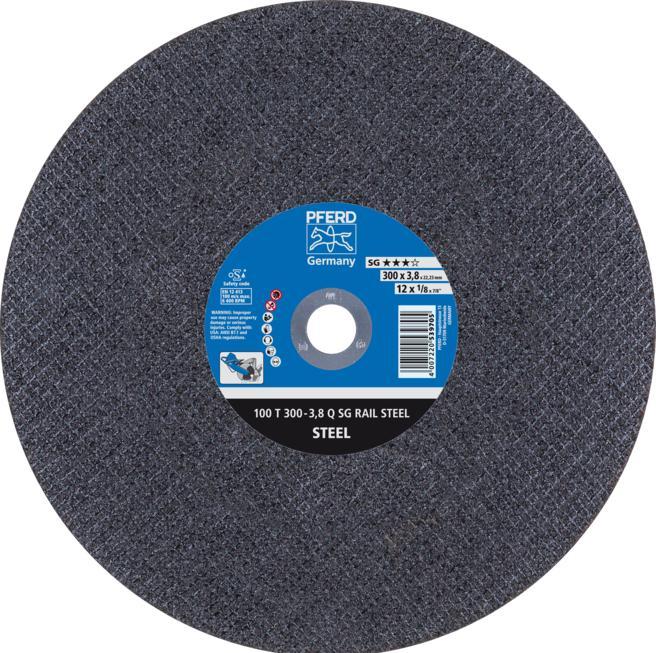Produktbild Pferd Trennscheibe RAIL 100 T 300-3.8 A 24 Q SG-RAIL/22.23 VPE: 20