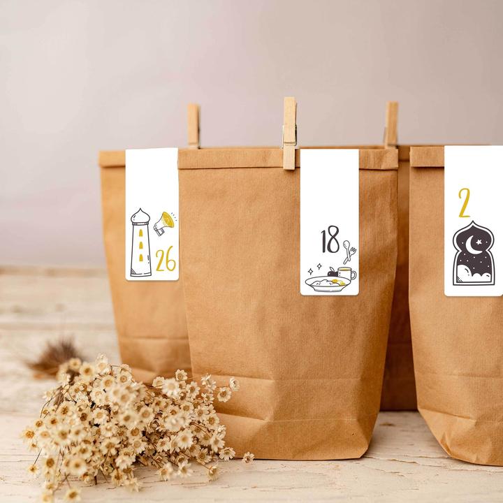 Actual product image Papierdrachen Ramadan (Gift bag, 30 x)